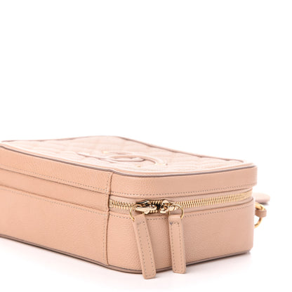 Chanel Caviar Quilted Medium CC Filigree Vanity Case Beige 9 of 11