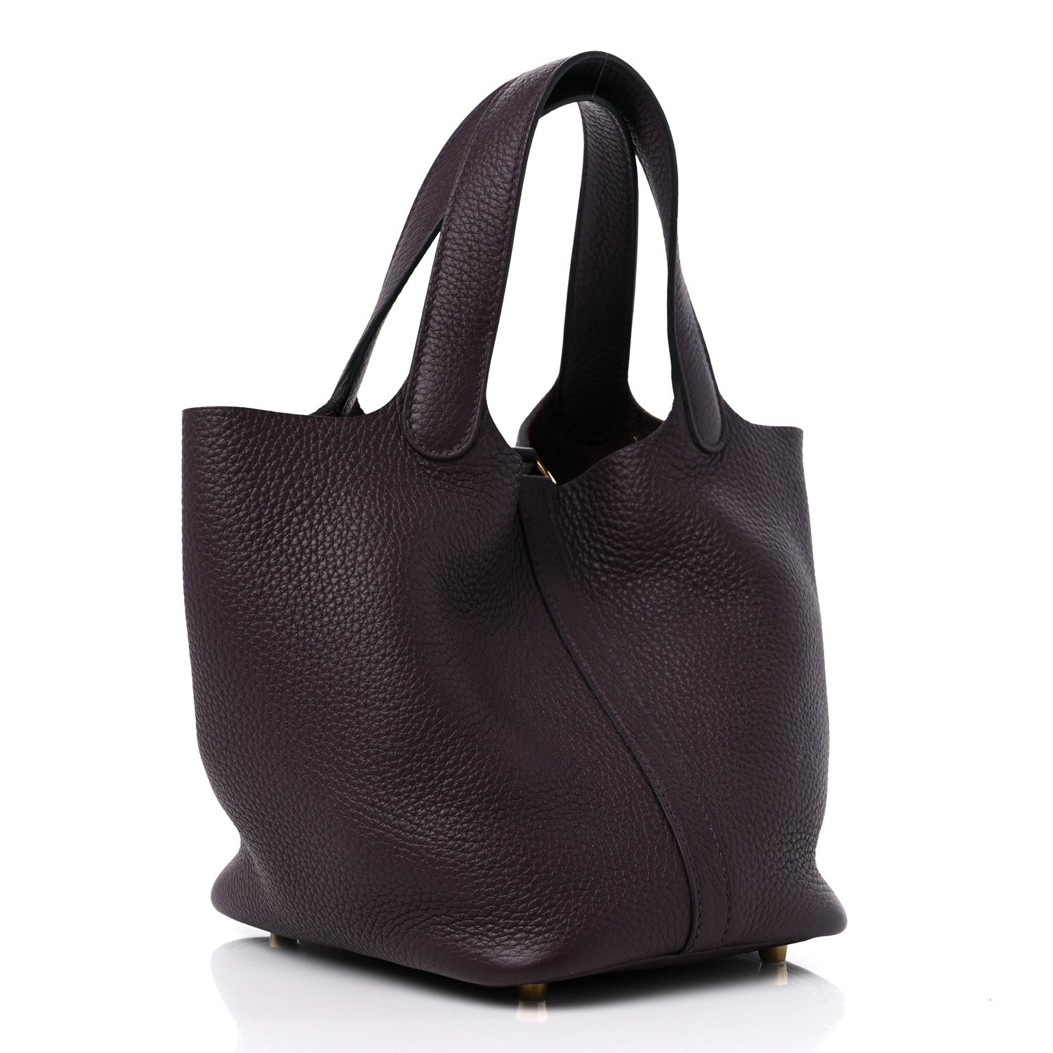 Hermes Taurillon Clemence Picotin Lock 18 PM Rouge Sellier 3 of 11