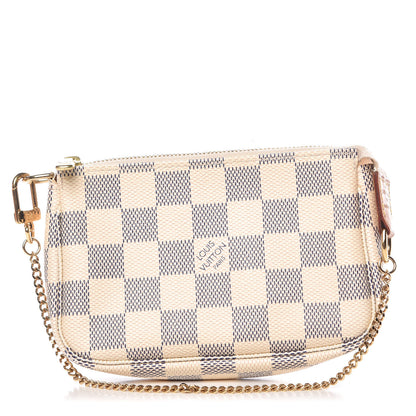 Louis Vuitton Damier Azur Mini Pochette Accessories 1 of 10