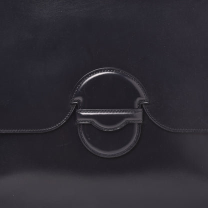 Hermes Box Marco Polo Club Clutch Bleu Marine 8 of 8