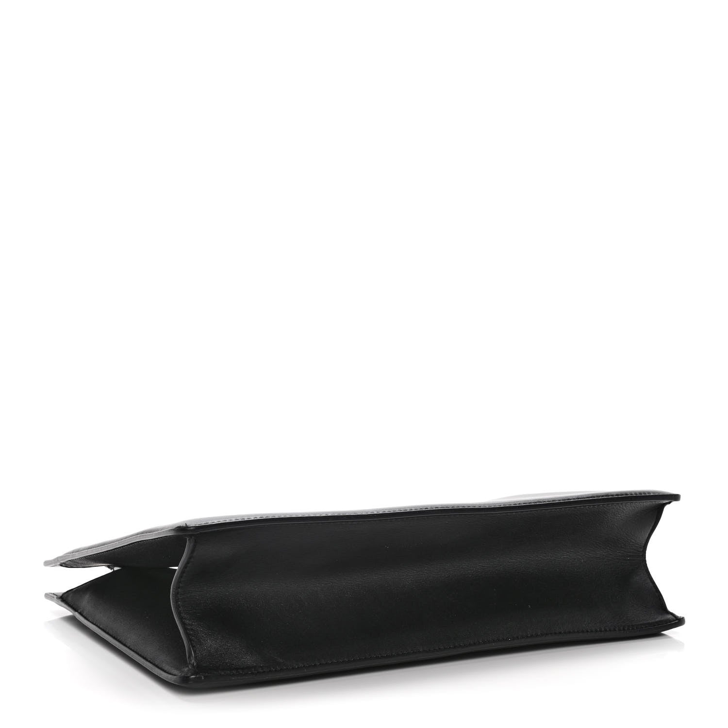 Celine Patina Box Calfskin Medium Clasp Bag Black 4 of 16