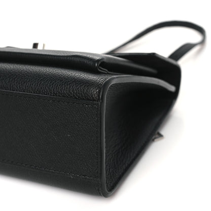 Louis Vuitton Soft Calfskin Mylockme Chain Bag BB Black 9 of 12