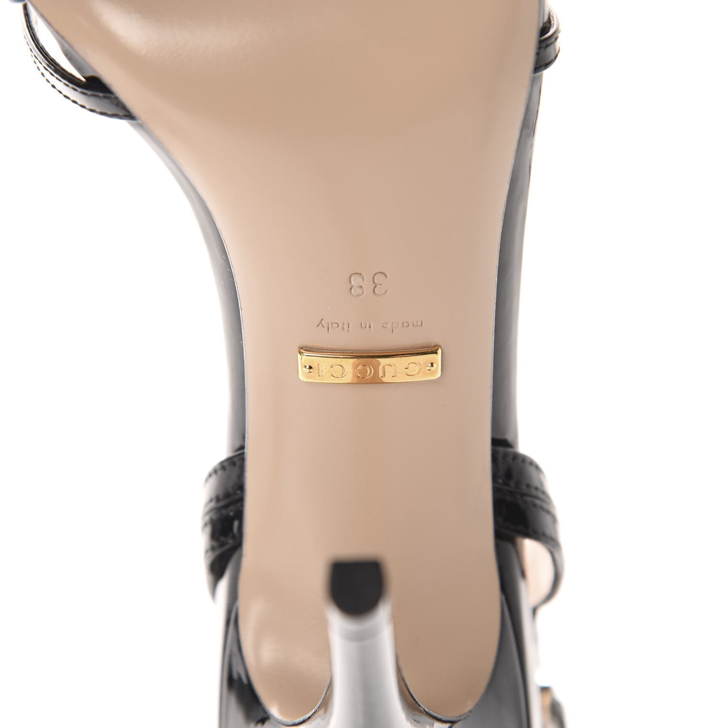 Vernice Crystal Sandals 38 Black