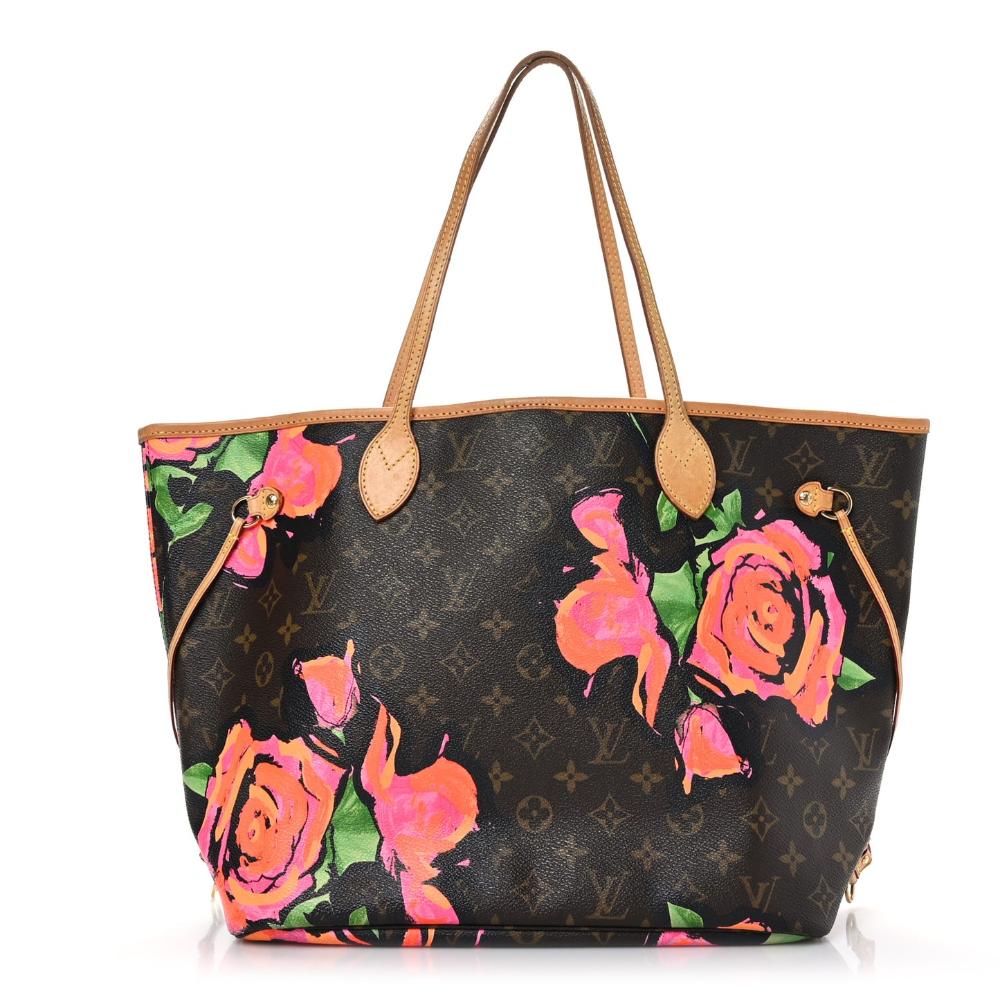Monogram Roses Neverfull MM
