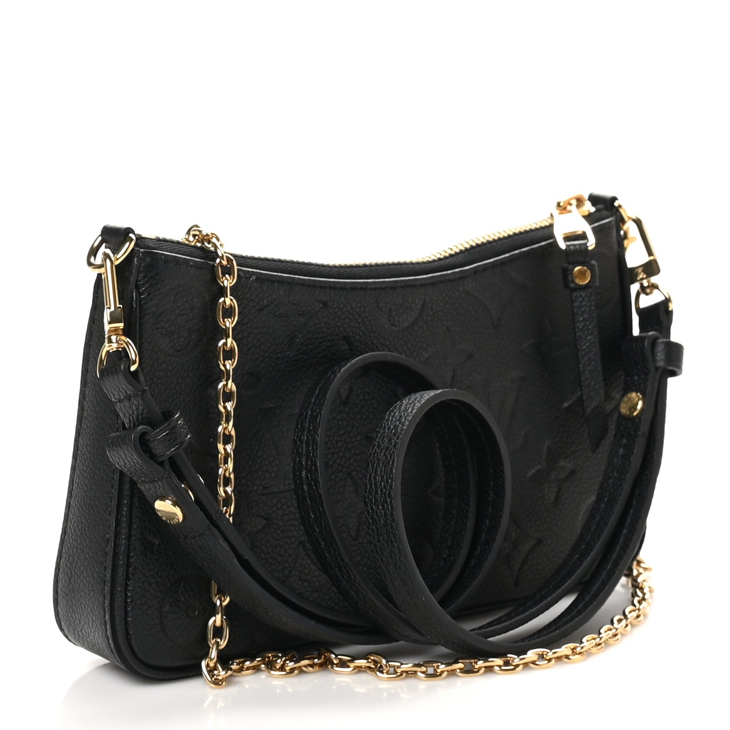 Louis Vuitton Empreinte Easy Pouch On Strap Black 3 of 10