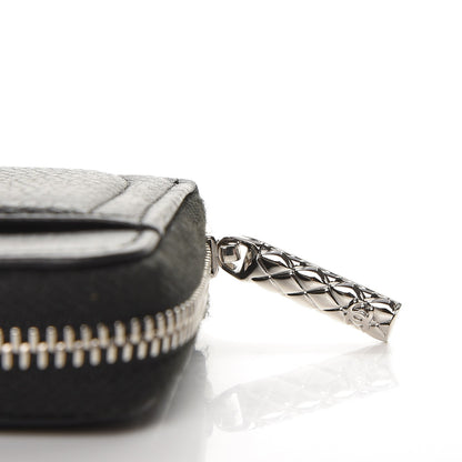 Chanel Caviar Zip Coin Purse Black 5 of 9