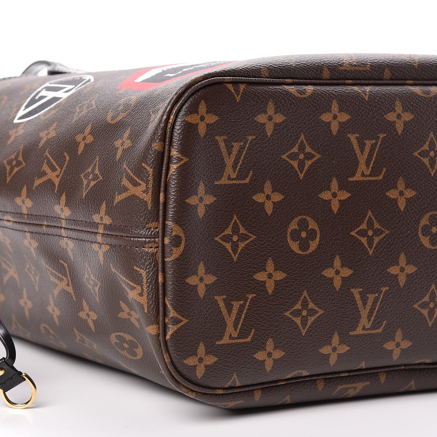 Louis Vuitton Monogram World Tour Neverfull MM 7 of 13