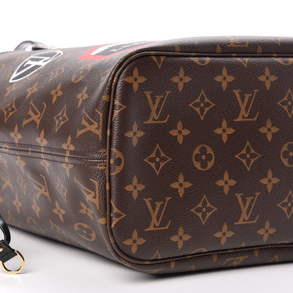 Louis Vuitton Monogram World Tour Neverfull MM 7 of 13