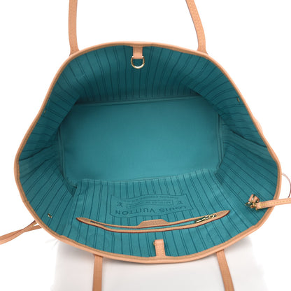 Louis Vuitton Monogram V Neverfull MM Turquoise 6 of 8
