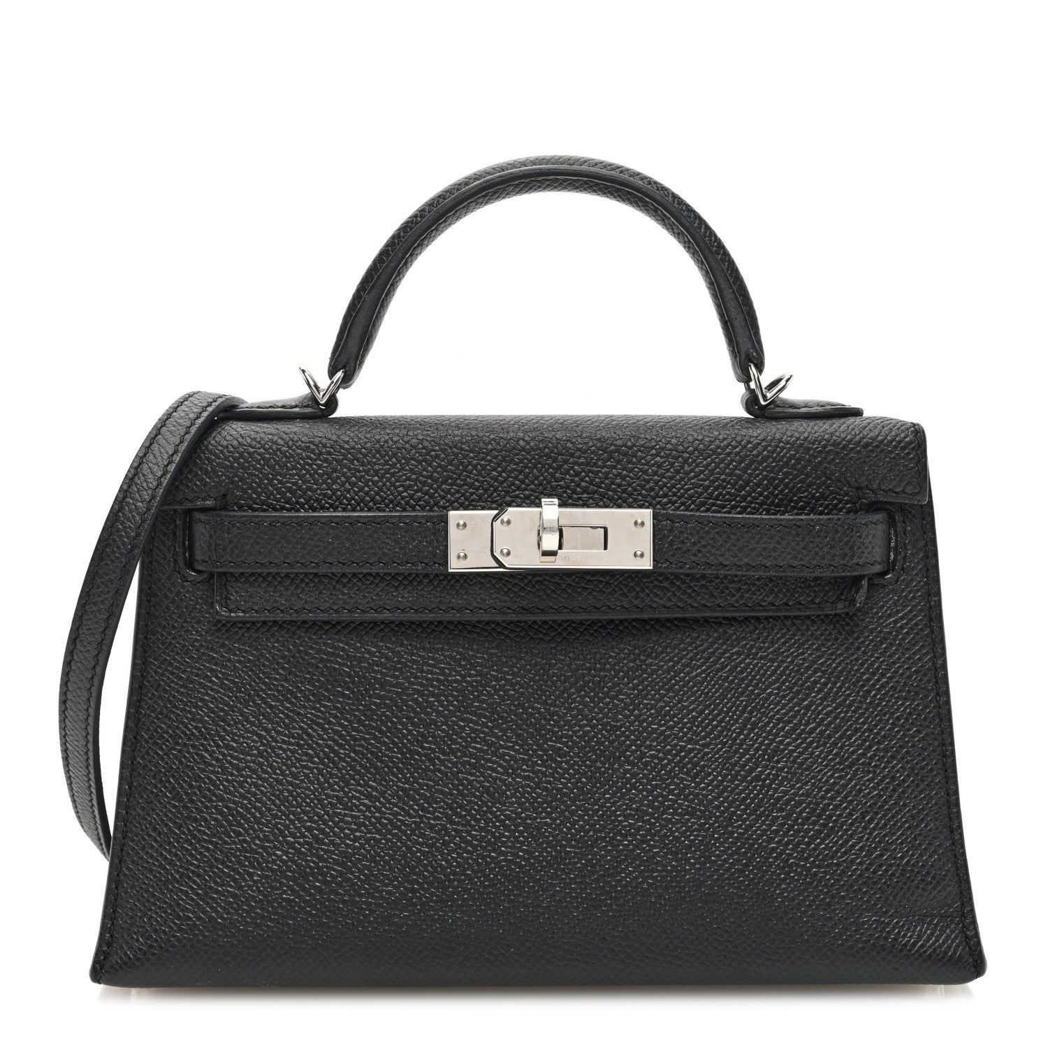 Hermes Epsom Mini Kelly Sellier 20 Black 1 of 10