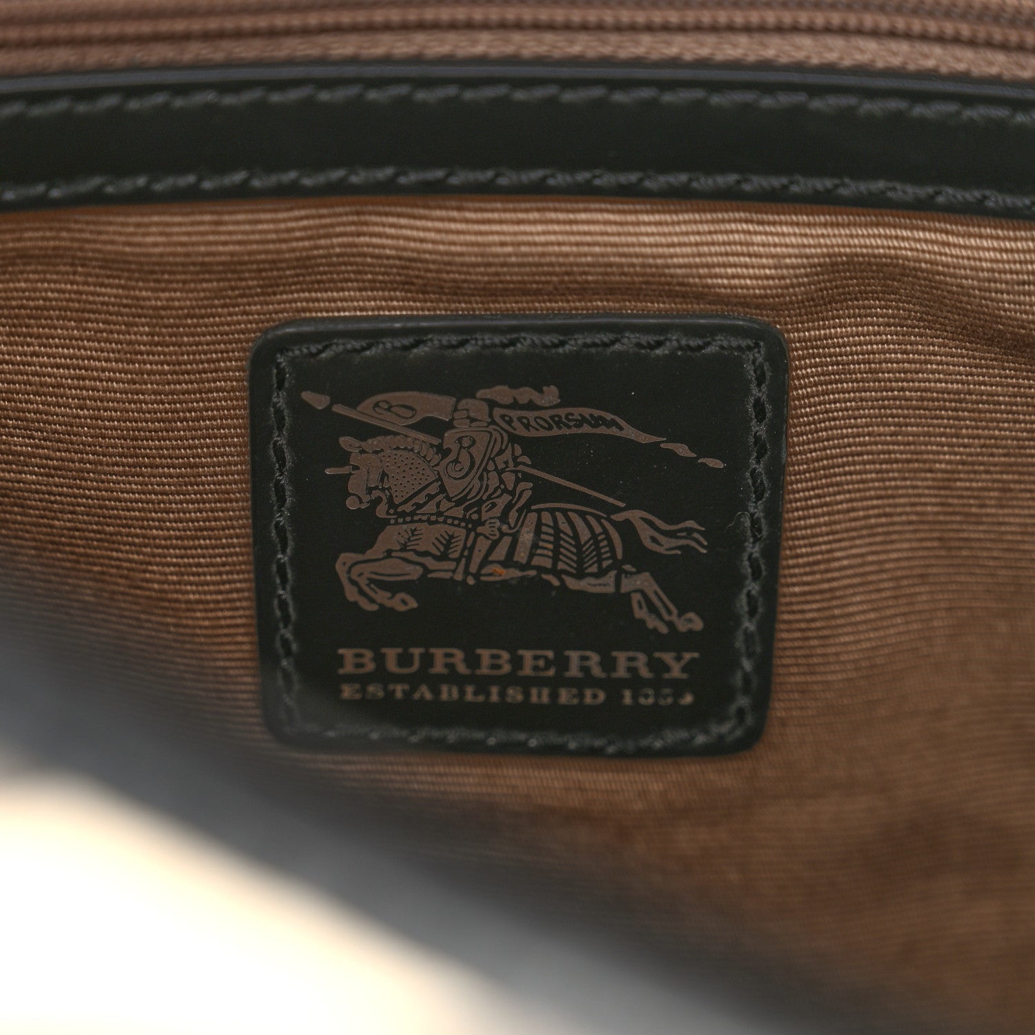 Burberry Supernova Check Buckle Hobo Black 6 of 10