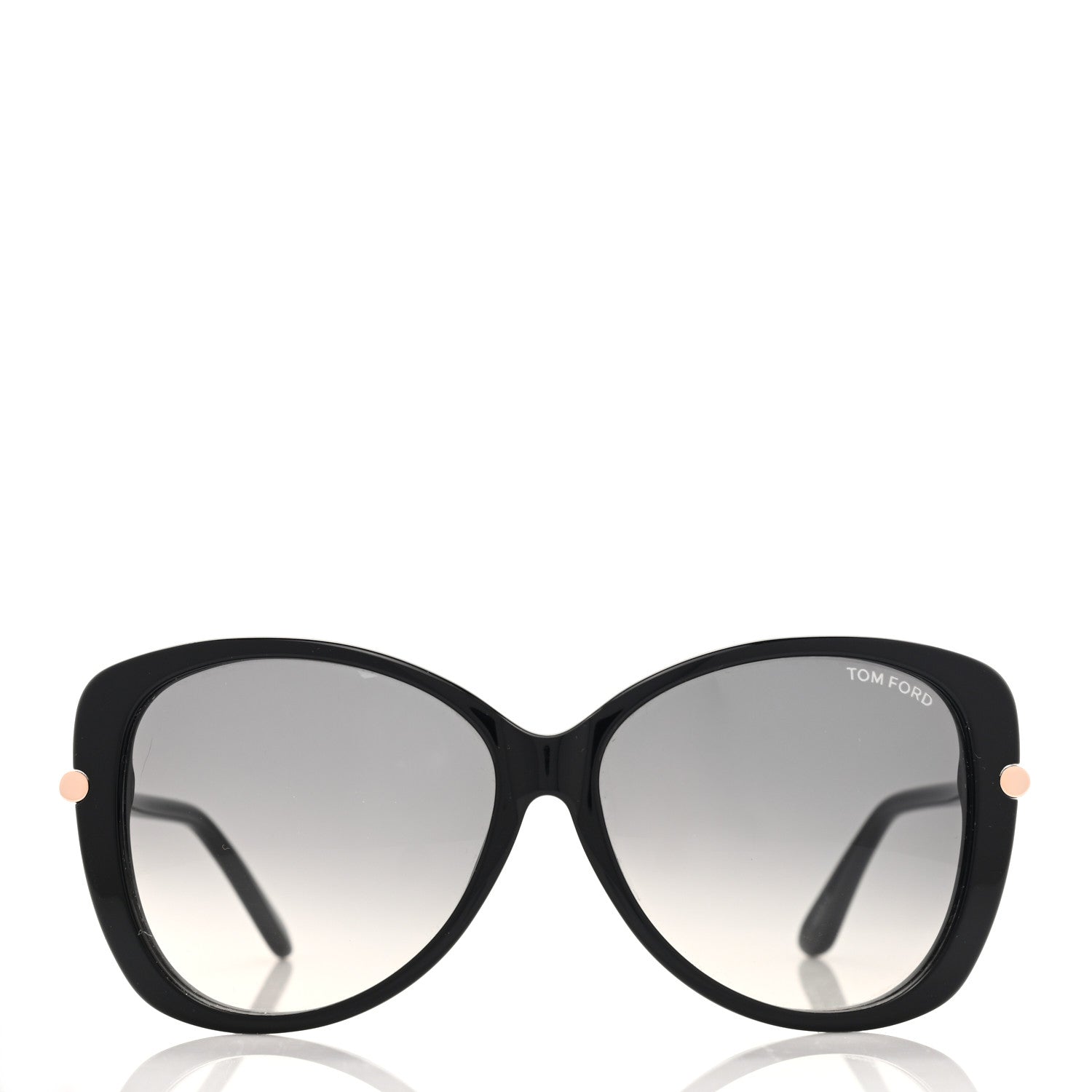 Tom Ford Linda Butterfly Sunglasses TF324 Black 2 of 8