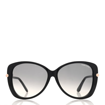 Tom Ford Linda Butterfly Sunglasses TF324 Black 2 of 8