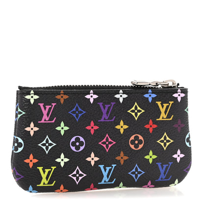 Louis Vuitton LV X TM Monogram Multicolor Key Pouch Black 3 of 8