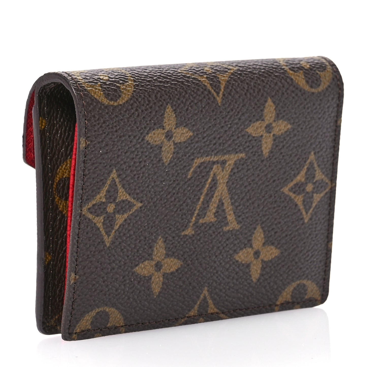 Monogram Compact Marie Wallet Rouge