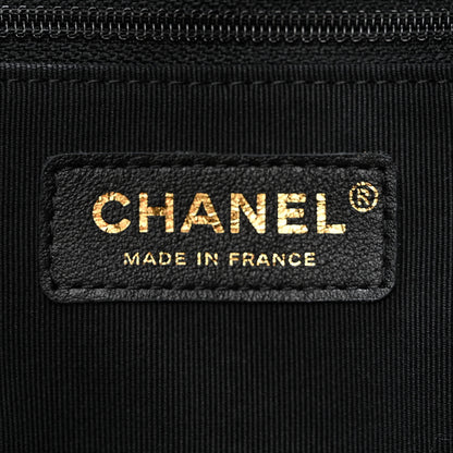 Chanel Calfskin Quilted Daily Hobo Black 6 of 11