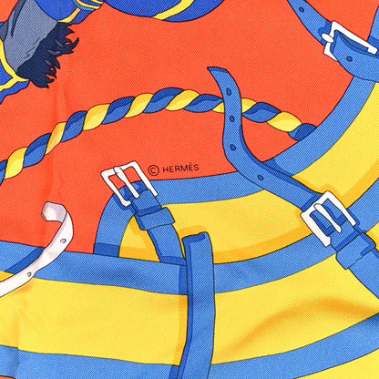 Hermes Silk Ronds De Marche Scarf 90 5 of 6