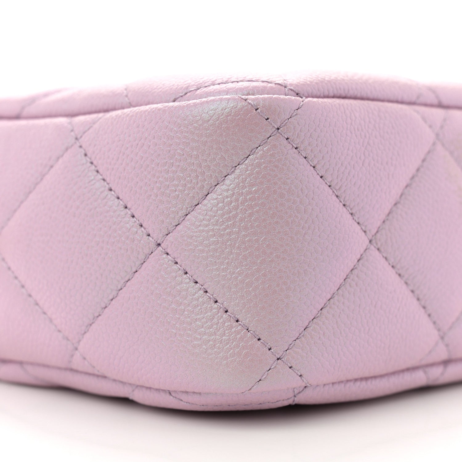 Chanel Iridescent Caviar Quilted Mini My Perfect Camera Case Pink 9 of 11