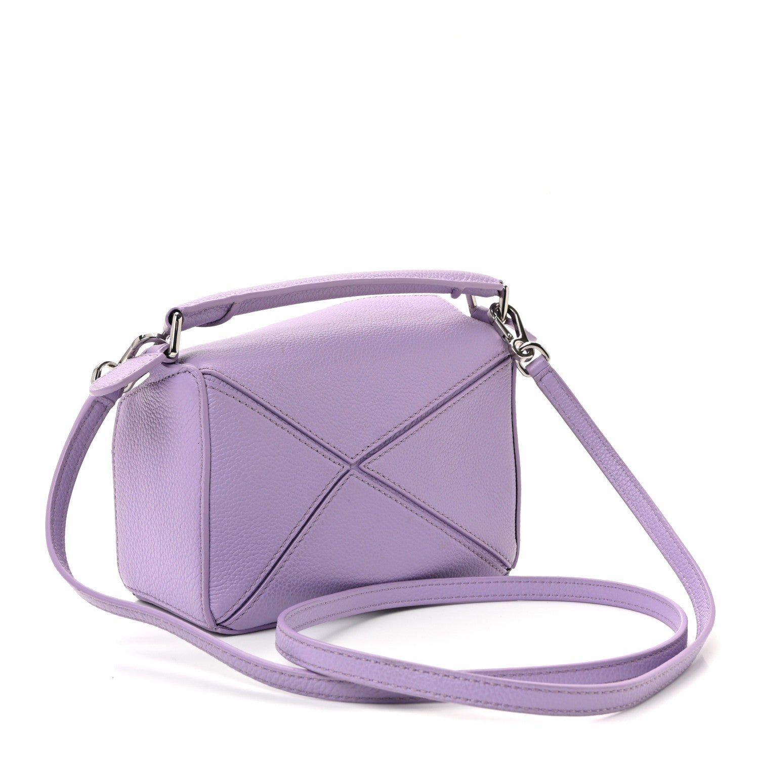 Loewe Calfskin Mini Puzzle Bag Light Mauve 3 of 9