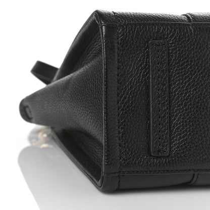 Marc Jacobs Grained Calfskin Medium The Tote Bag Black 7 of 8