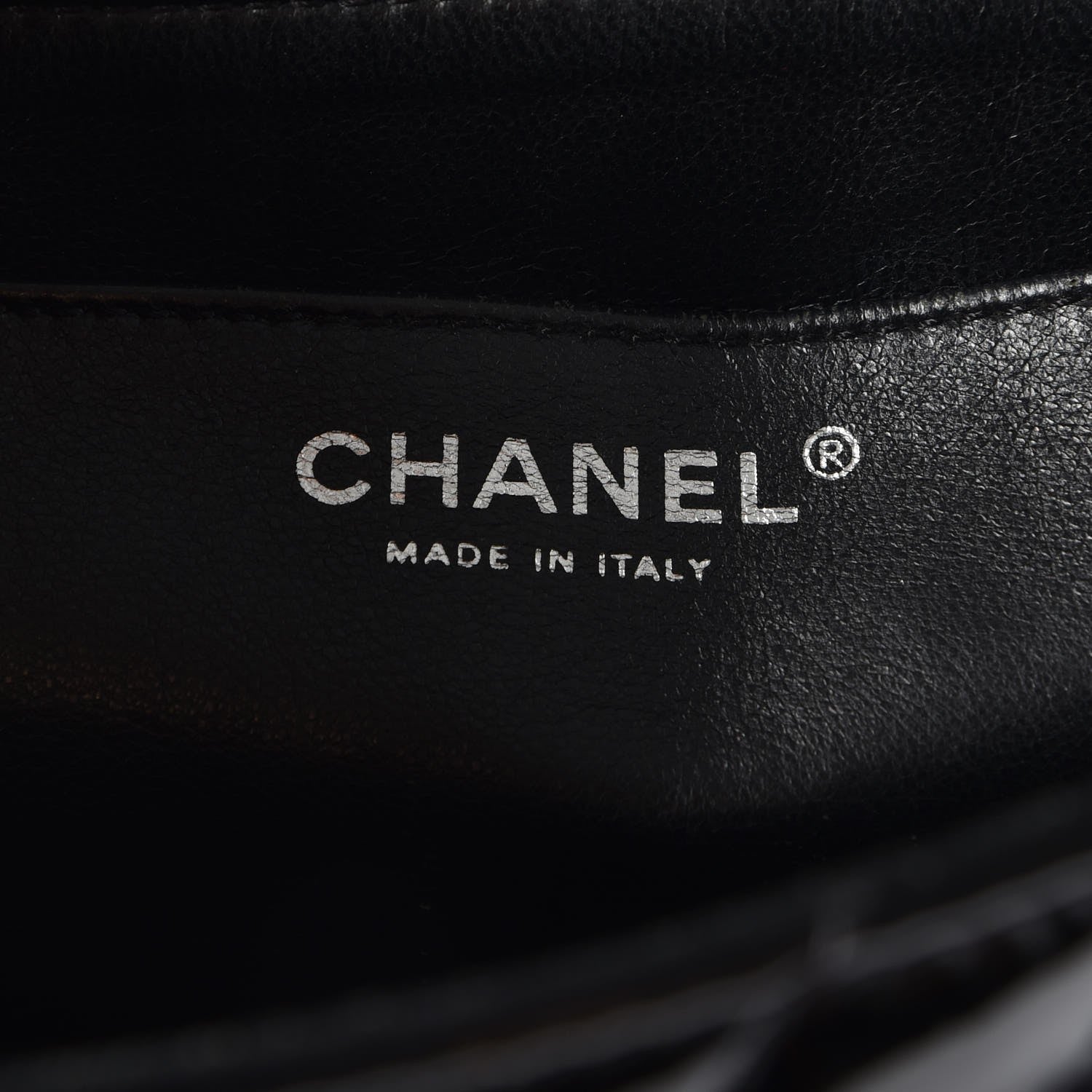 Chanel Patent Chevron Quilted Maxi Single Flap Black 7 of 9