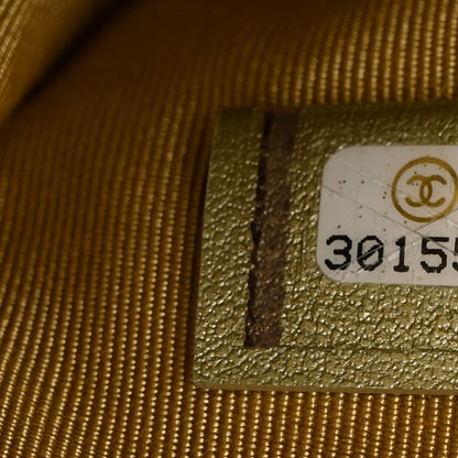 Chanel Metallic Goatskin Quilted Medium 2.55 Reissue Cosmetic Case Multicolor 7 of 8