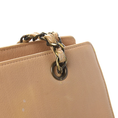Chanel Calfskin Shopping Tote Beige 19 of 23