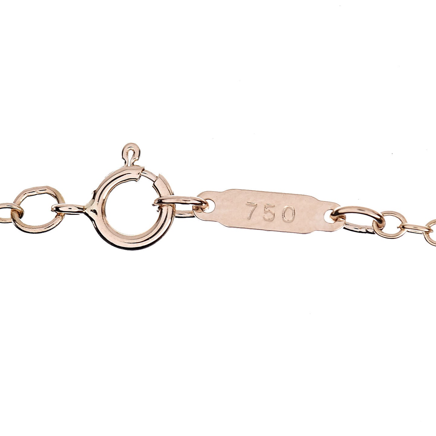 18K Yellow Gold Large Signature X Pendant Necklace