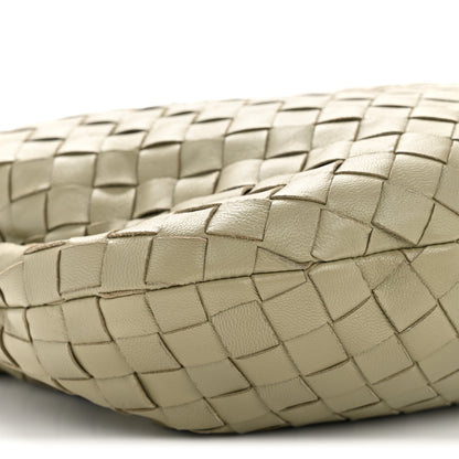 Bottega Veneta Nappa Intrecciato Teen Jodie Hobo Travertine 9 of 14