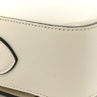 Gucci Azalea Calfskin Small Horsebit 1955 Shoulder Bag Mystic White 12 of 17