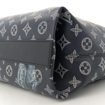 Louis Vuitton Savane Monogram Chapman Atlas Tote Ink 9 of 11