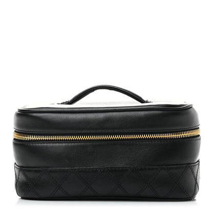 Chanel Lambskin Vanity Cosmetic Case Black 1 of 14