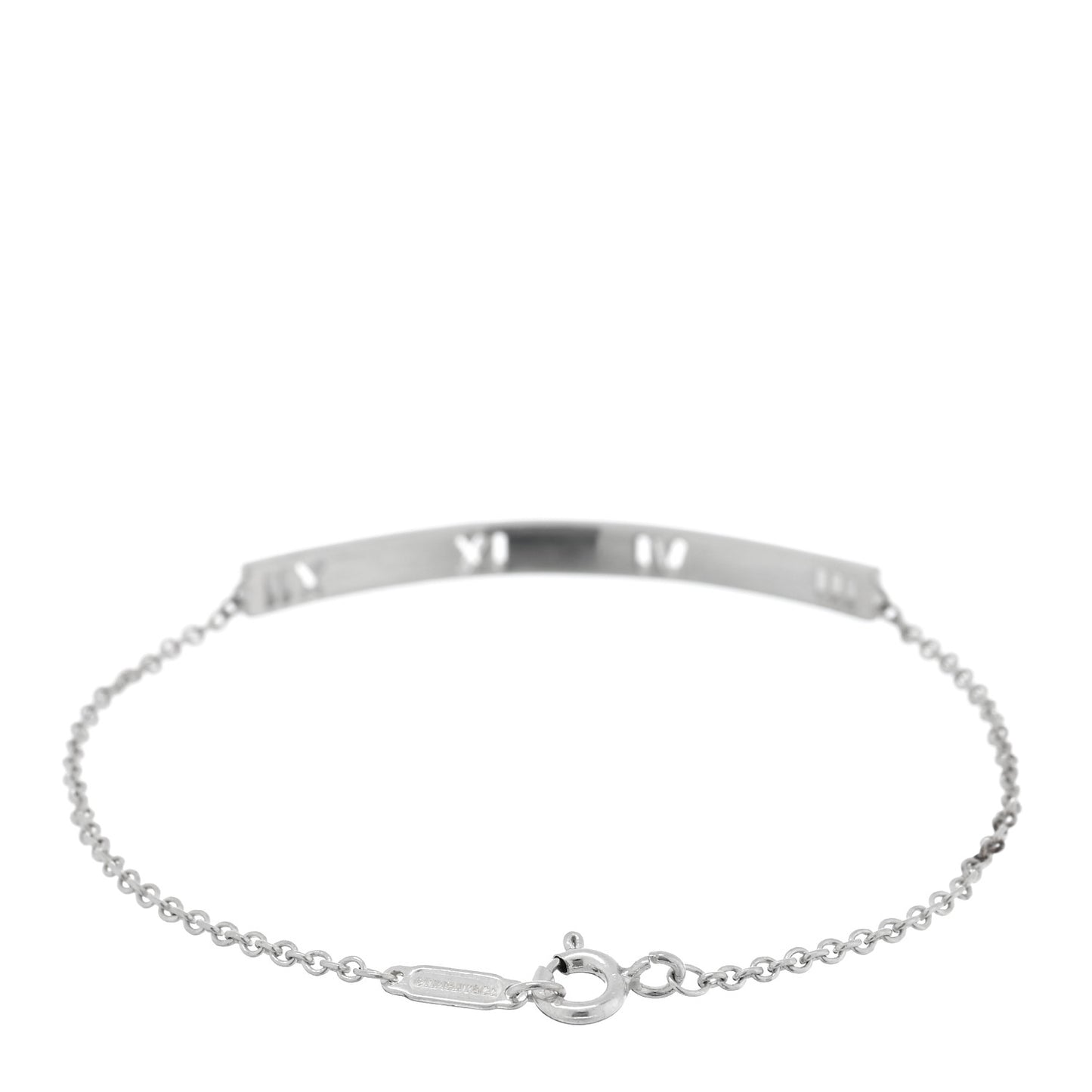 Sterling Silver Atlas Bar Pierced Bracelet