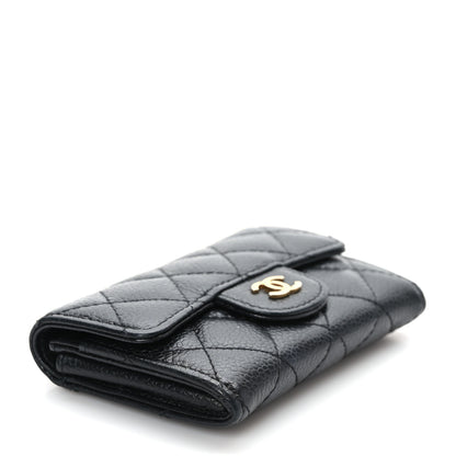 Chanel Caviar Quilted Flap Card Holder Black 4 of 9