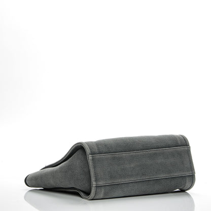 Chanel Canvas Small Deauville Tote Grey 4 of 7