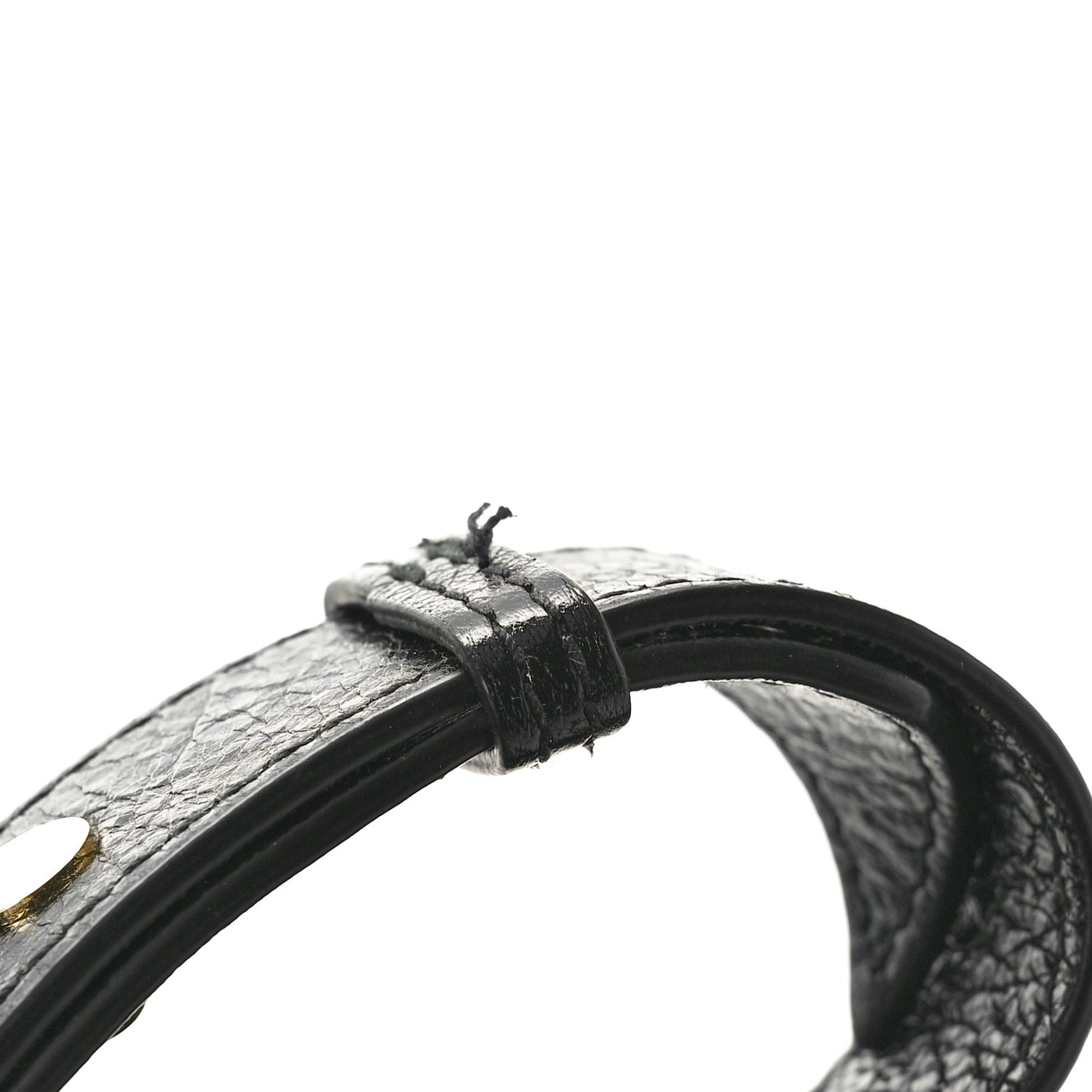 Agneau Classic Gold Hardware Mini City Black