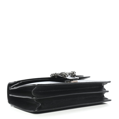 Gucci Pebbled Calfskin Small Dionysus Shoulder Bag Black 4 of 10