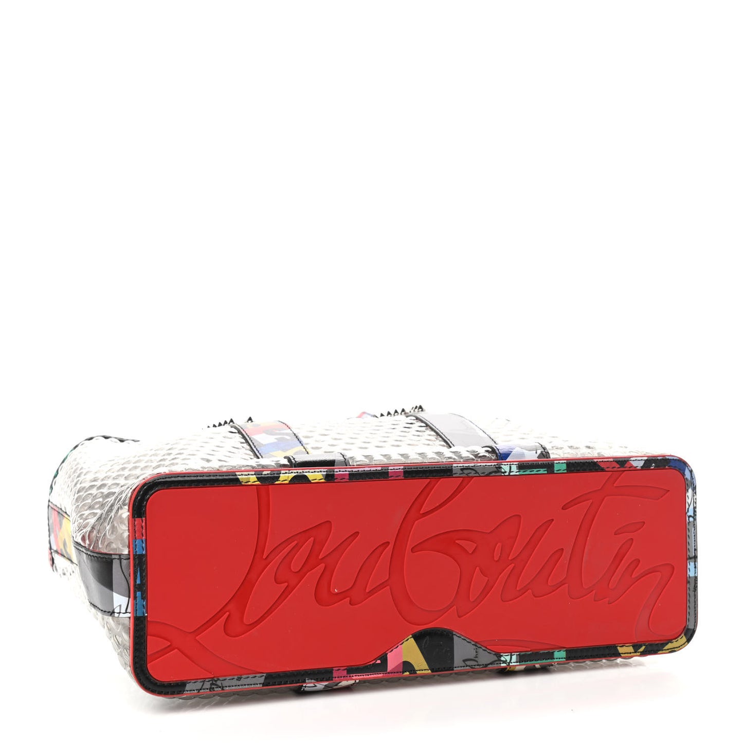 PVC Loubiballage East West Cabata Tote Clear Multicolor