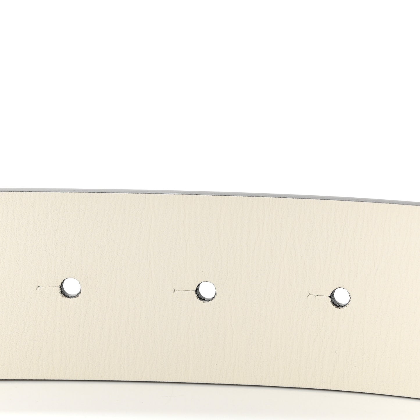 Patent Calfskin CC Reversible Belt 85 34 Black White