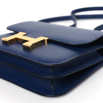 Hermes Epsom Constance 18 Bleu Saphir 10 of 11
