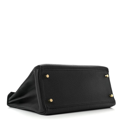 Hermes Togo Kelly Retourne 28 Black 4 of 13