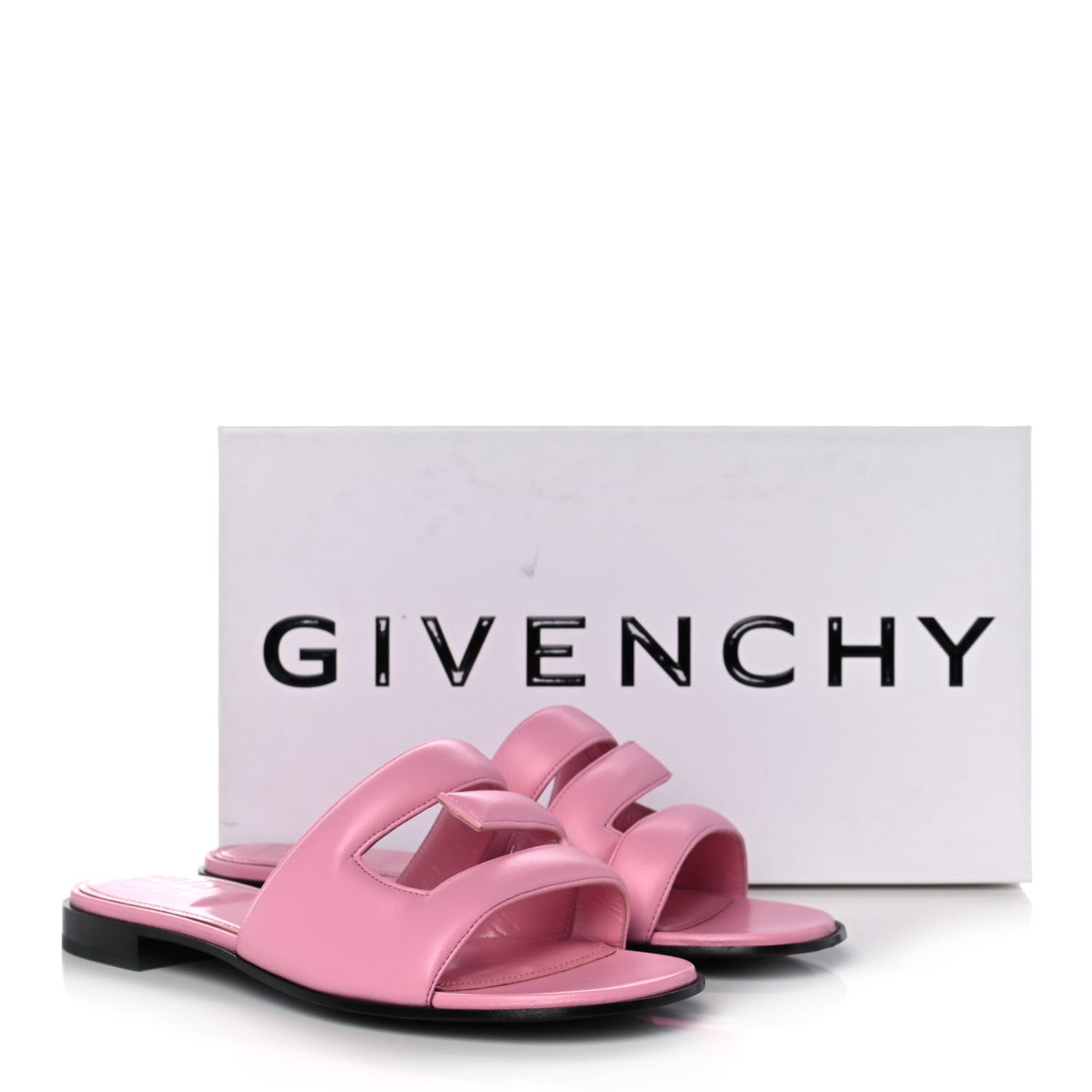 Nappa G Flat Sandals 39 Baby Pink