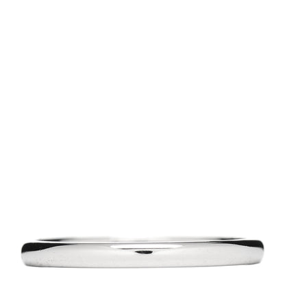 Tiffany Platinum 2mm Classic Wedding Band Ring 55 7.25 3 of 4