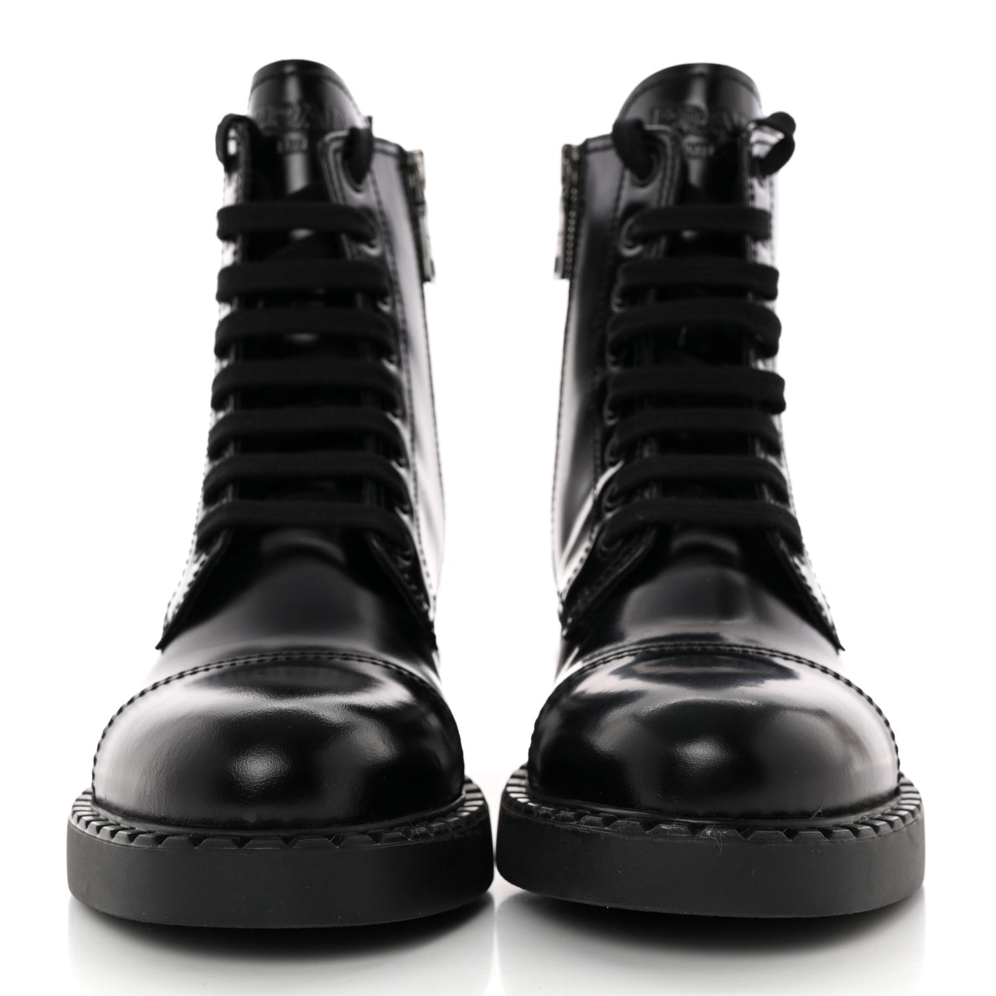 Spazzolato Chocolate 50mm Combat Boots 36 Black
