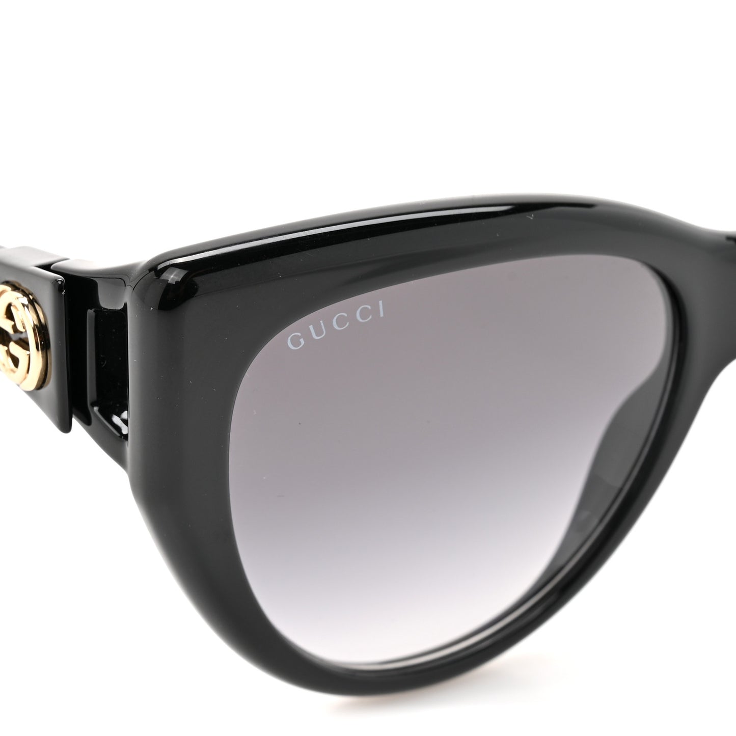 Acetate Cat Eye Sunglasses GG0877S Black