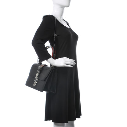 Prada Saffiano City Calfskin Studded Elektra Shoulder Bag Black Fuoco 2 of 12