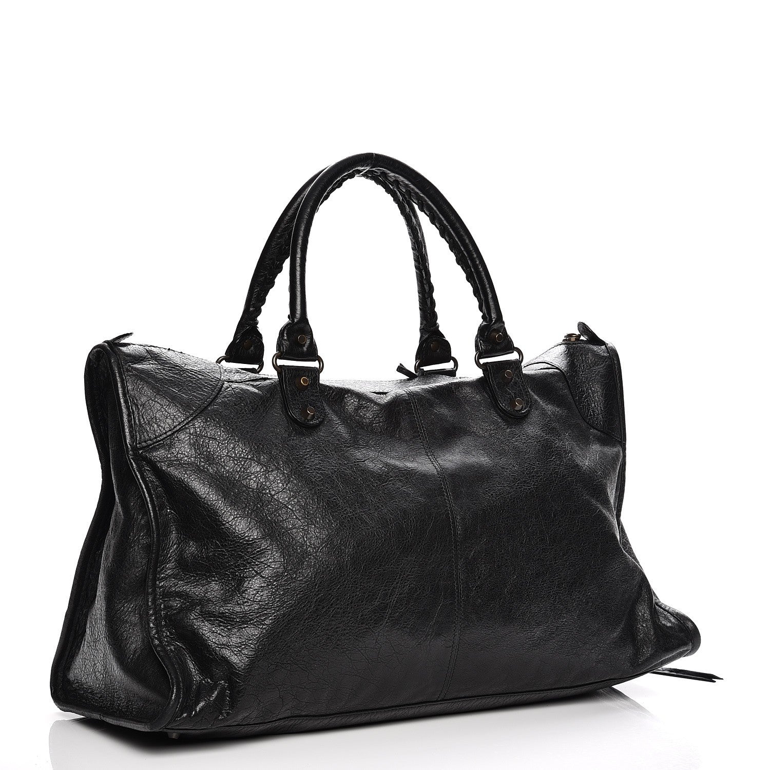 Balenciaga Agneau Classic Hardware Work Black 3 of 9