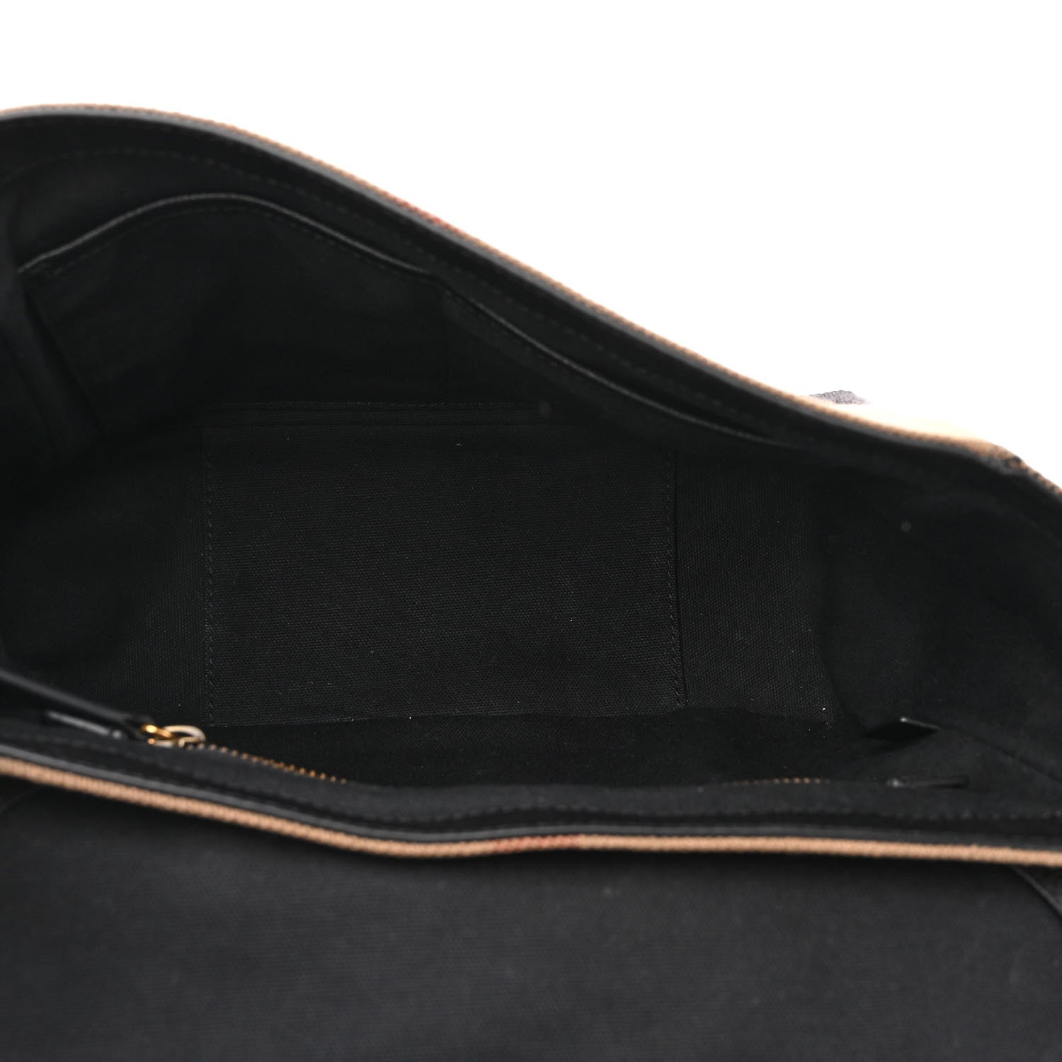 Burberry Canvas Mega Check Small Baildon Messenger Bag Black 4 of 11