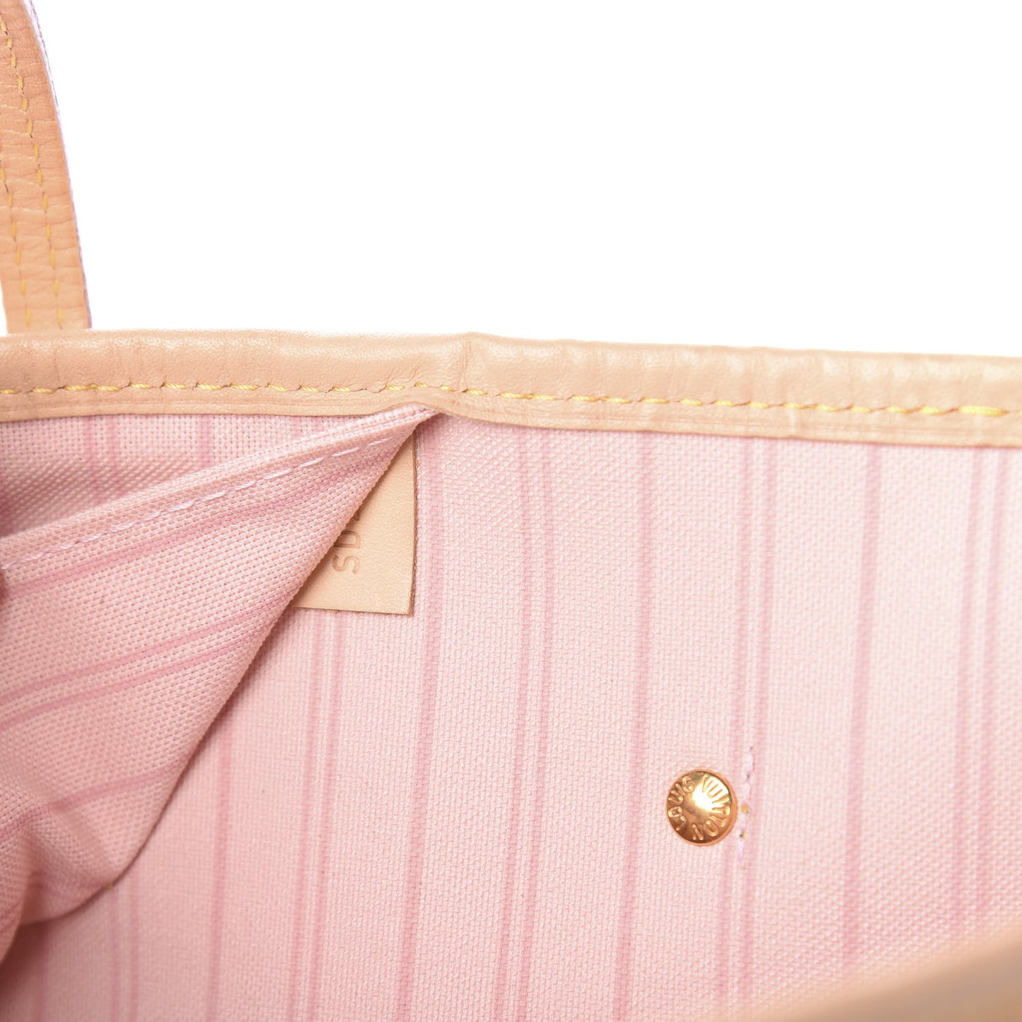 Damier Azur Neo Neverfull MM Rose Ballerine