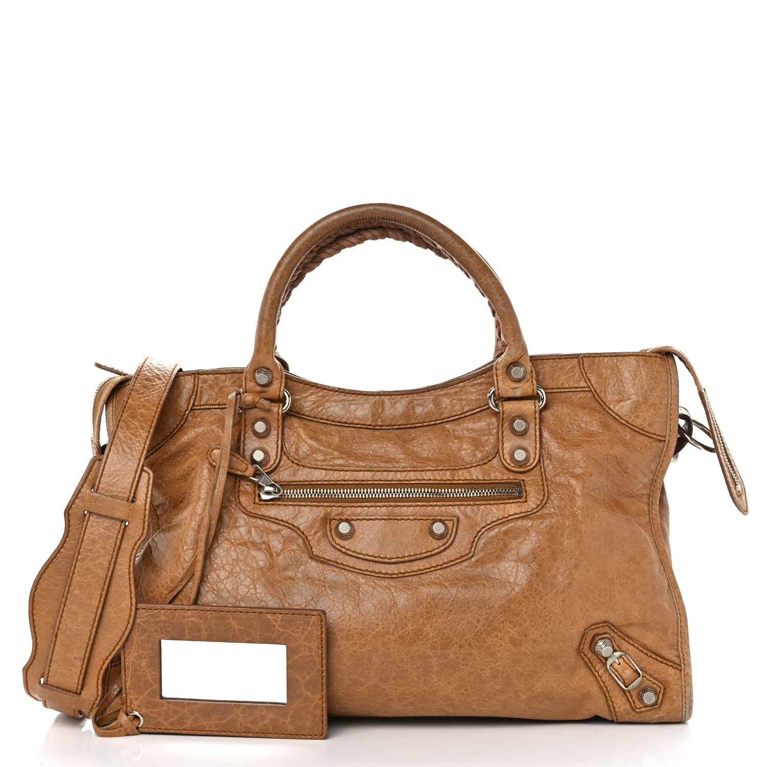 Balenciaga Agneau Giant 12 Silver Hardware City Cumin 3 of 14